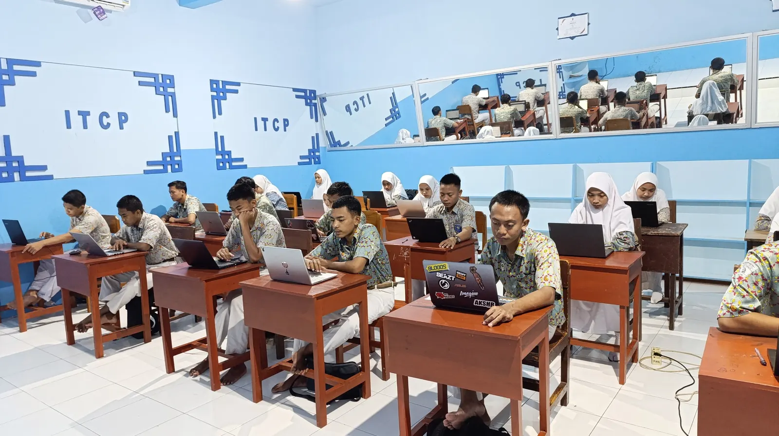 Kegiatan pembelajaran di Madrasah Aliyah Muhammadiyah 1 Paciran